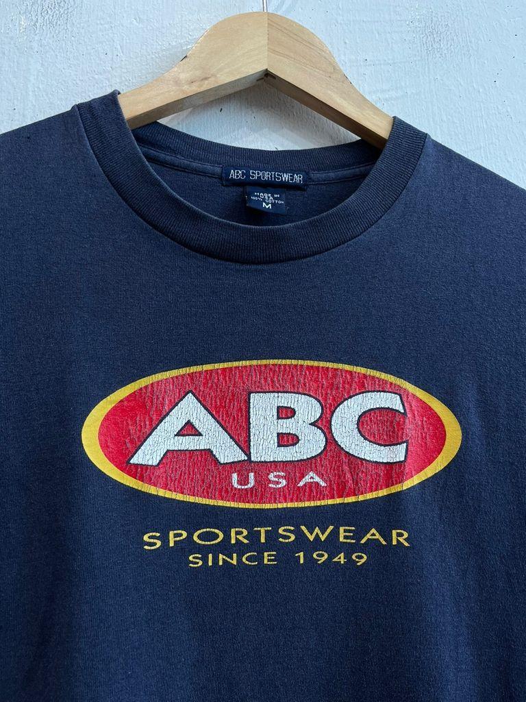 ABC 스포츠웨어 빈티지 반팔 티셔츠 Made in USA 5