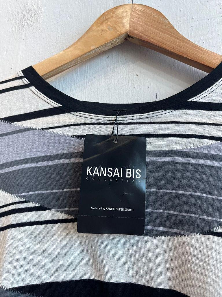 칸사이야마모토 린넨 블렌디드 반팔 티셔츠 새상품 Made in JAPAN 6