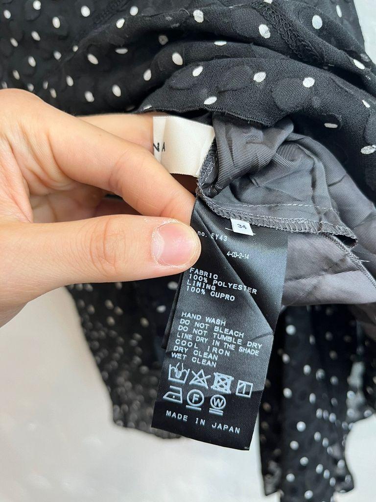 IENA 도트 땡땡이 롱스커트 Made in JAPAN 7
