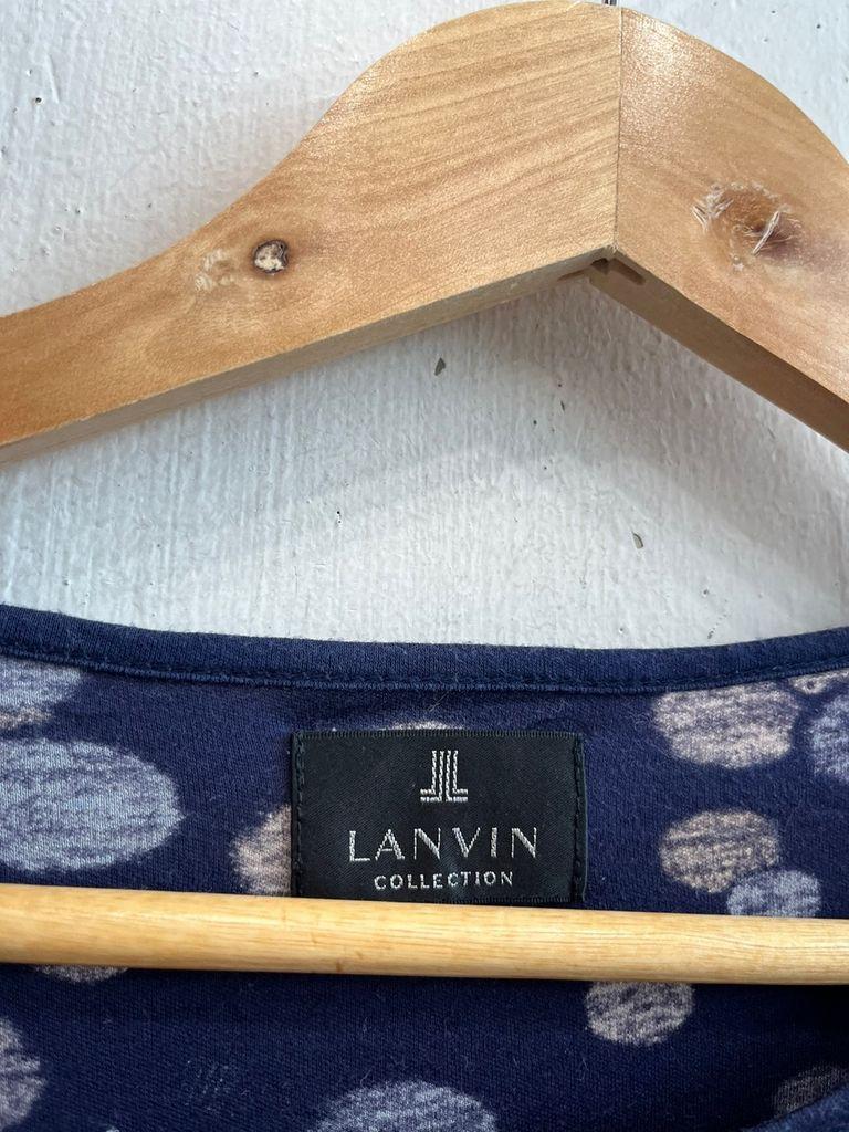 LANVIN 랑방 도트 롱슬리브 Made in JAPAN 6