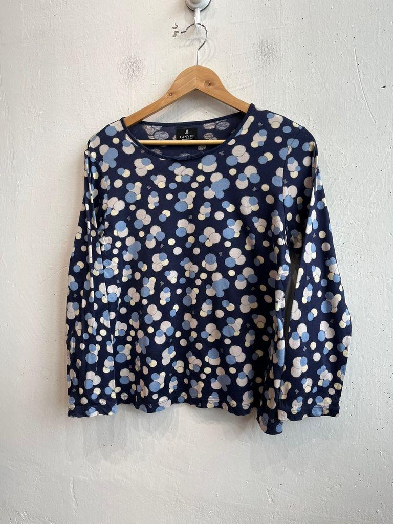 LANVIN 랑방 도트 롱슬리브 Made in JAPAN 2