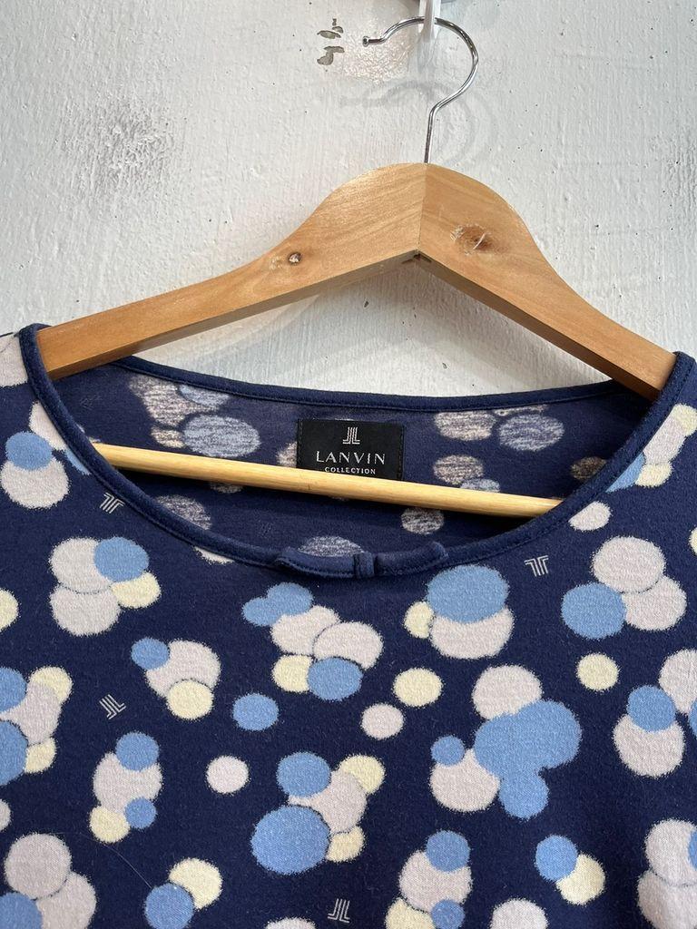 LANVIN 랑방 도트 롱슬리브 Made in JAPAN 3
