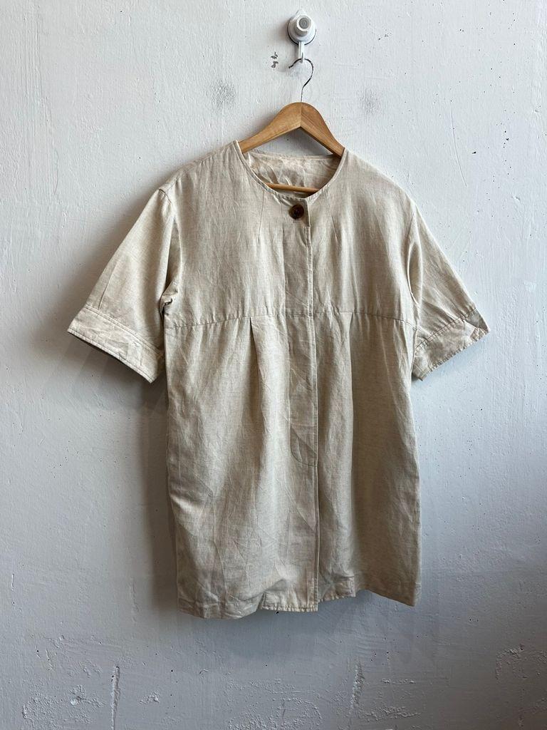 NOMBRE IMPAIR 린넨 하프 자켓 반팔 자켓 2