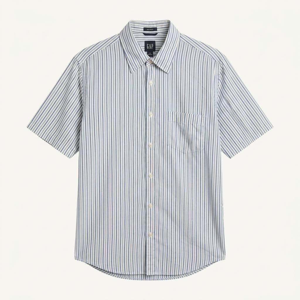 GAP 마린 스트라이프 반팔 셔츠 Made in INDIA 1