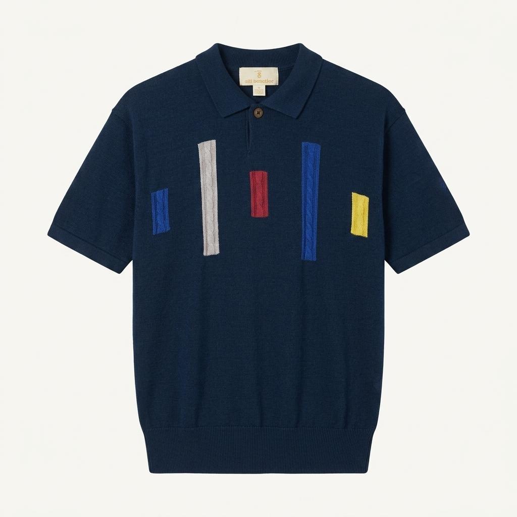 TRUSSARDI 트루사르디 반팔 PK 니트 탑 1