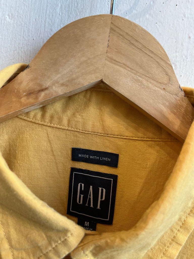 GAP 갭 린넨 블렌디드 반팔 셔츠 M 3