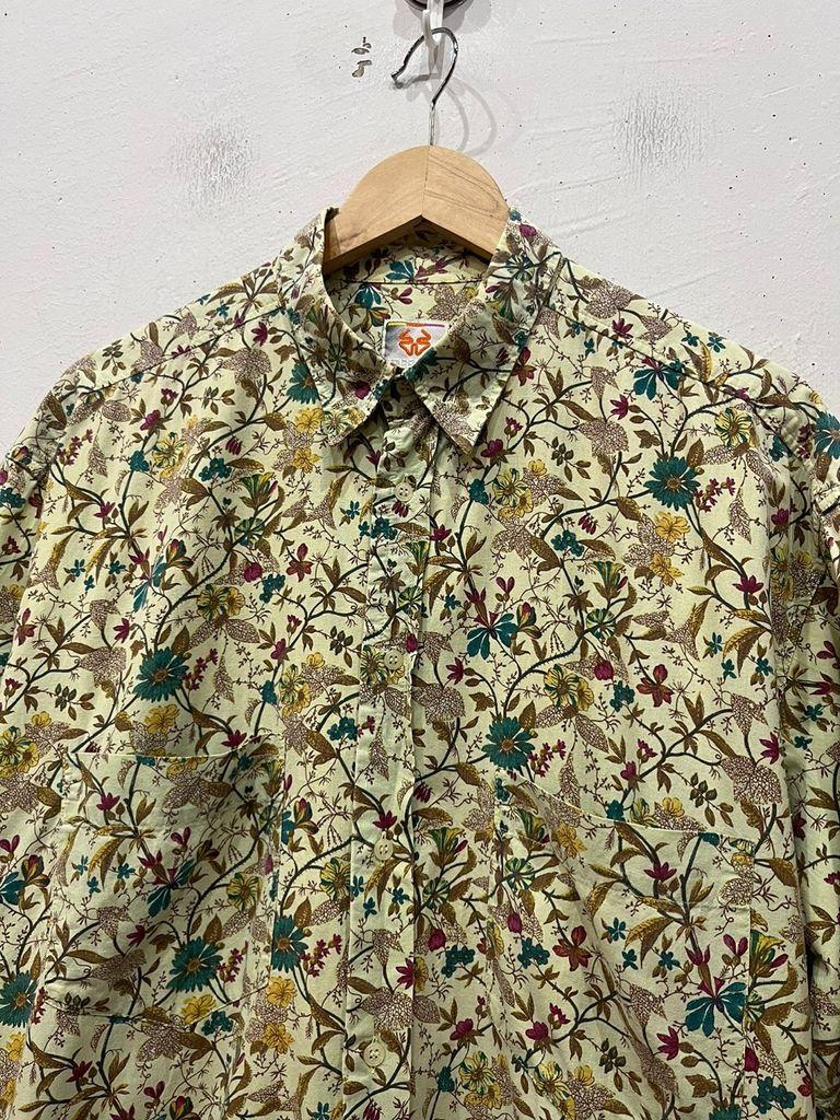 STEFANEL 플라워 반팔 셔츠 Made in ITALY 4