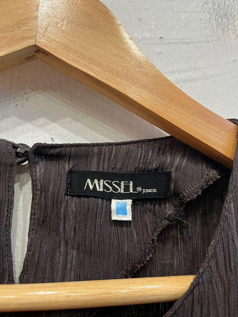 MISSEL 플리츠 반팔 블라우스 Made in JAPAN 7
