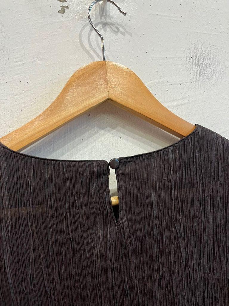 MISSEL 플리츠 반팔 블라우스 Made in JAPAN 5