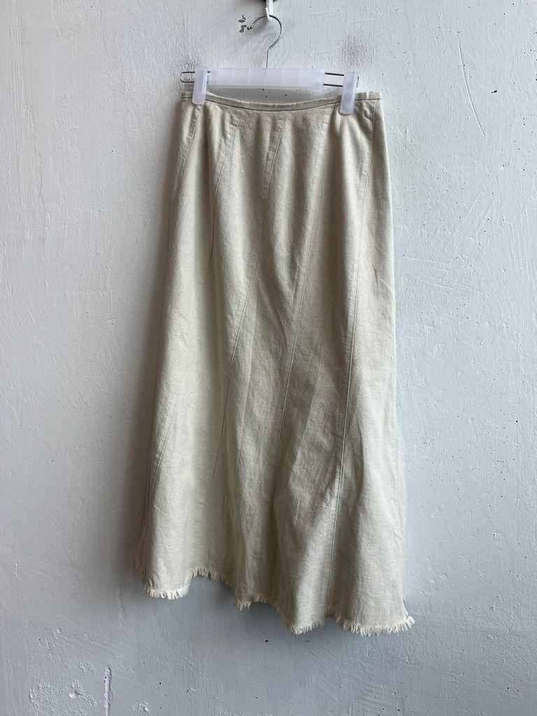 BeeBee 린넨 블렌디드 스커트 치마 Made in JAPAN 2