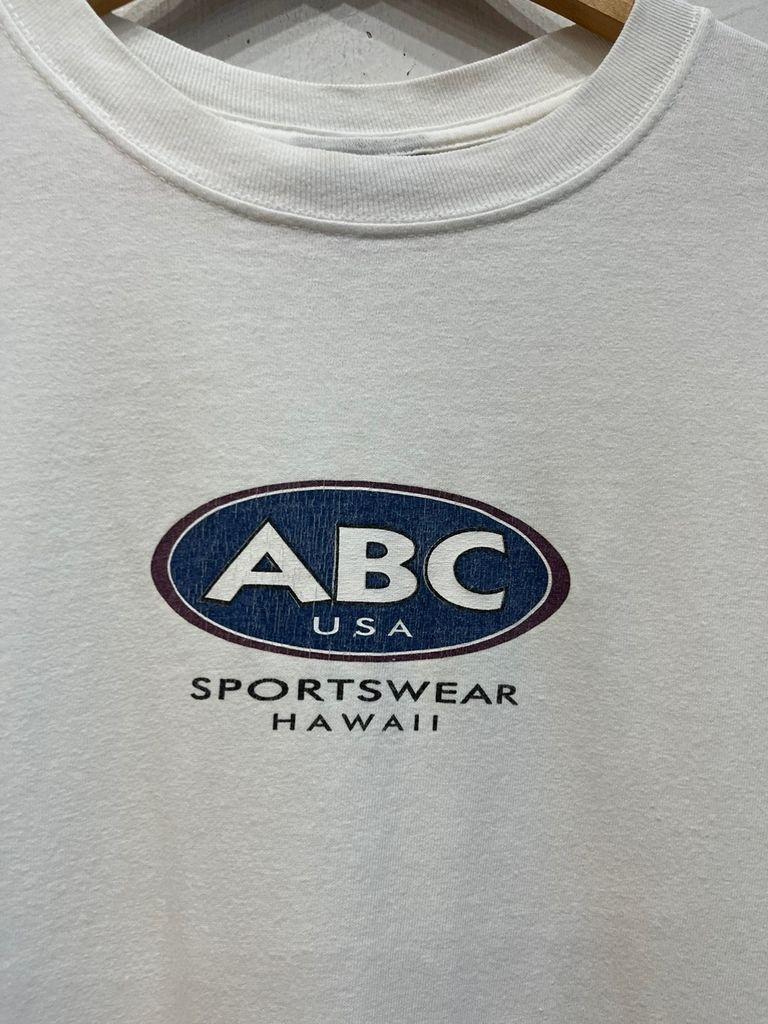 ABC 스포츠웨어 빈티지 반팔 티셔츠 Made in USA 4