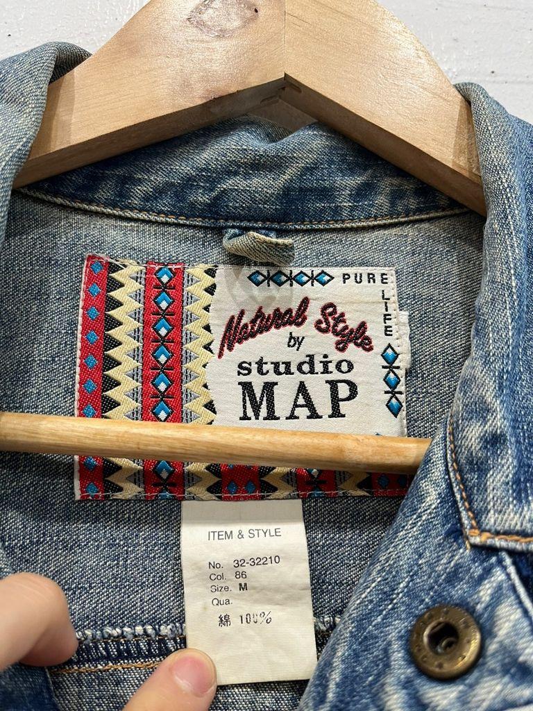 STUDIO MAP JPN 크롭 집업 데님자켓 우먼즈 5