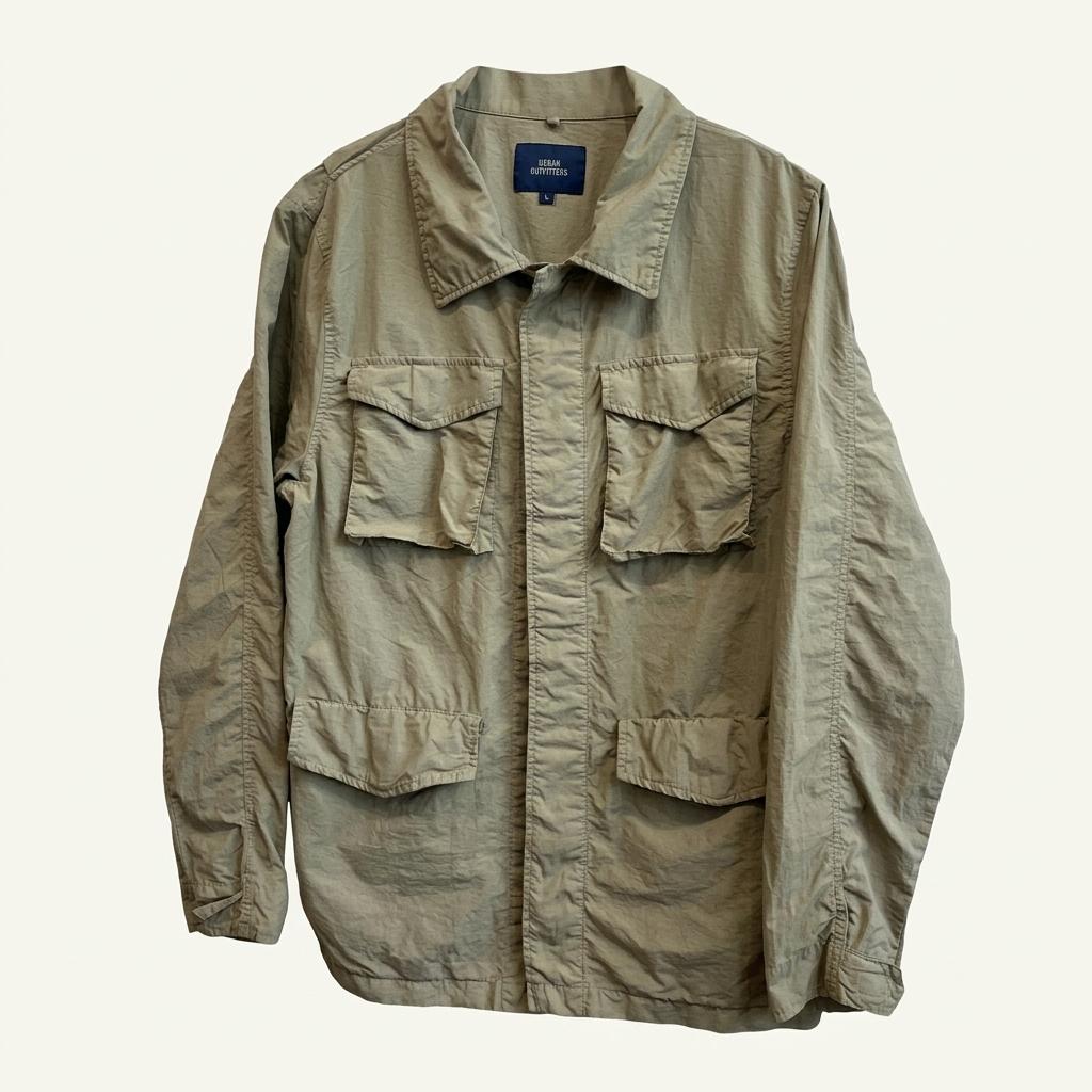 URBAN REPUBLIC 나일론 사파리 자켓 L 1