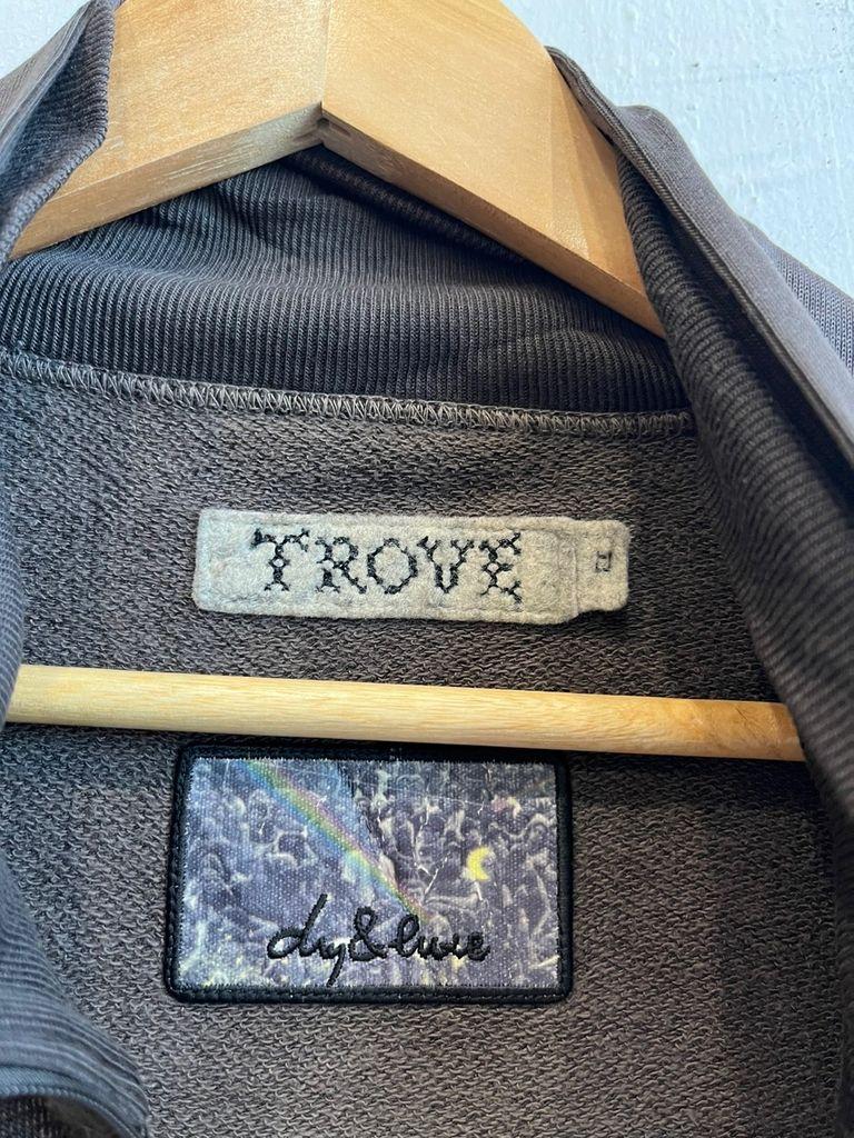 Trove 트로브 아방가르드 니팅 집업 자켓 Made in JAPAN 11