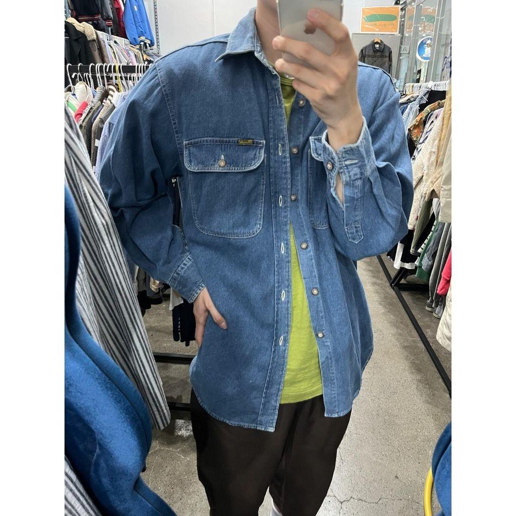 Wrangler 랭글러 데님 셔츠 8