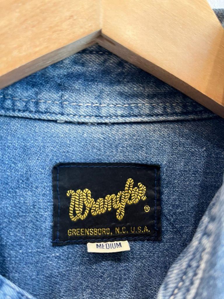 Wrangler 랭글러 데님 셔츠 4