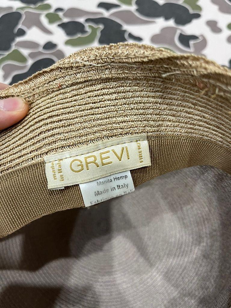 GREVI 헴프 버킷햇 썸머 페도라 Made in ITALY 5