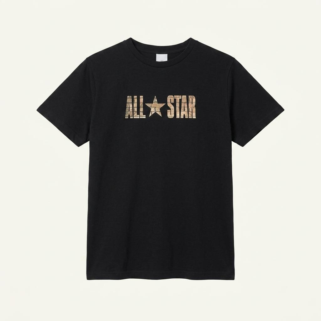 컨버스 ALL STAR 로고 반팔 티셔츠 Made in USA 1