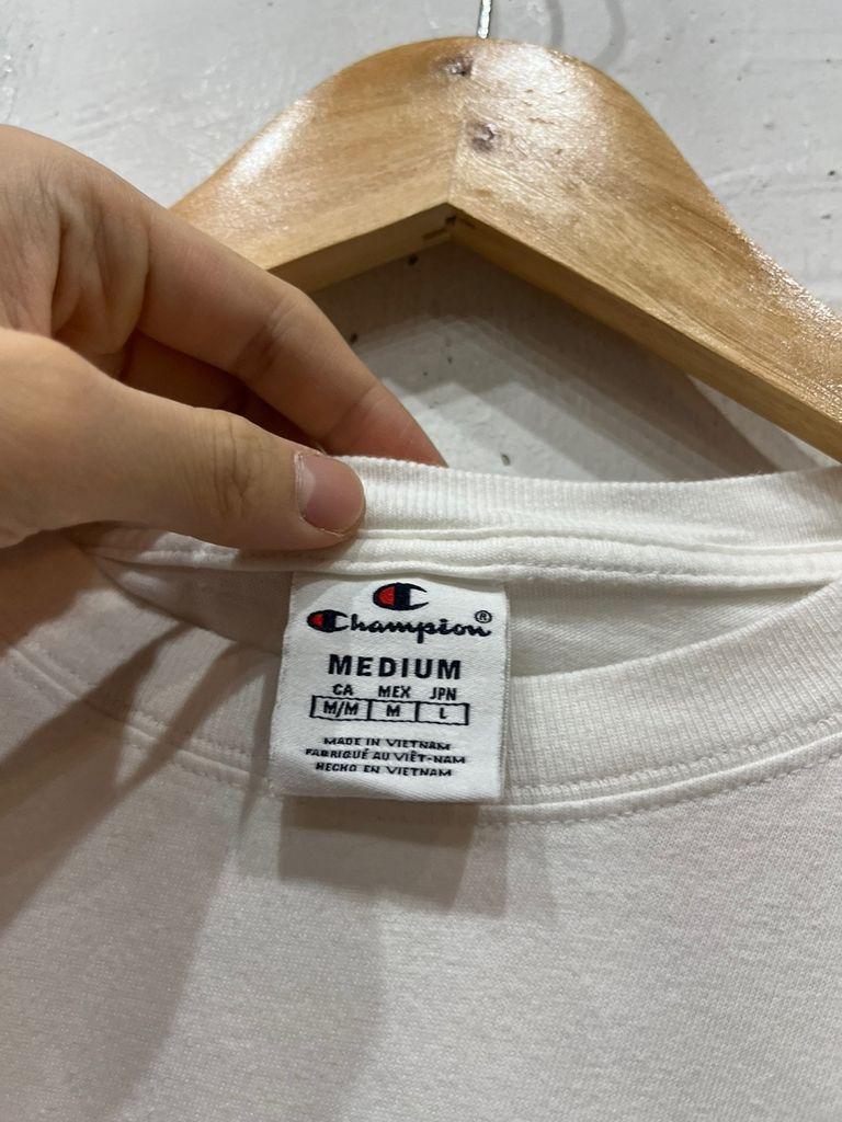 챔피온 로고 크롭 반팔 티셔츠 4