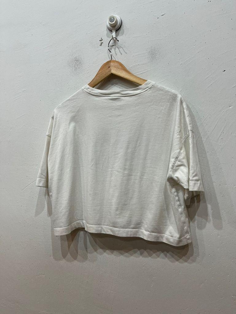 챔피온 로고 크롭 반팔 티셔츠 5