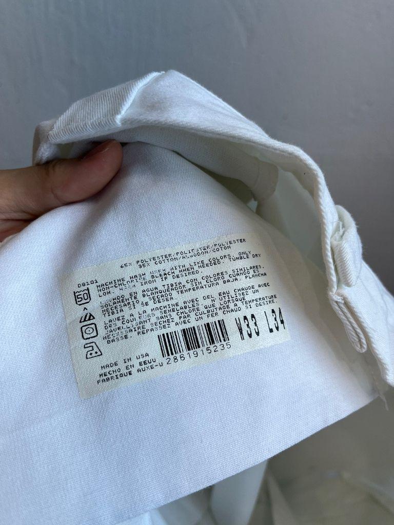 디키즈 화이트 팬츠 Made in USA 8
