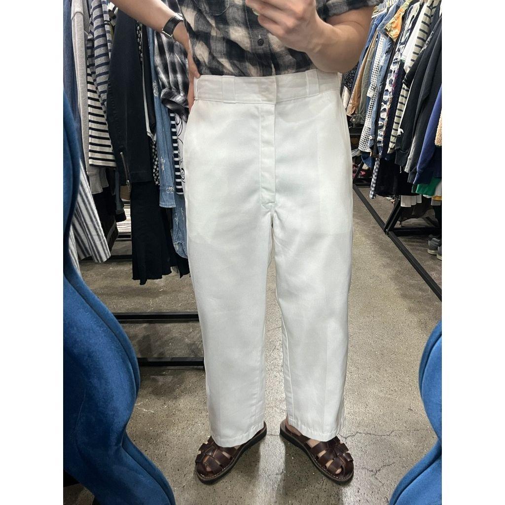 디키즈 화이트 팬츠 Made in USA 2