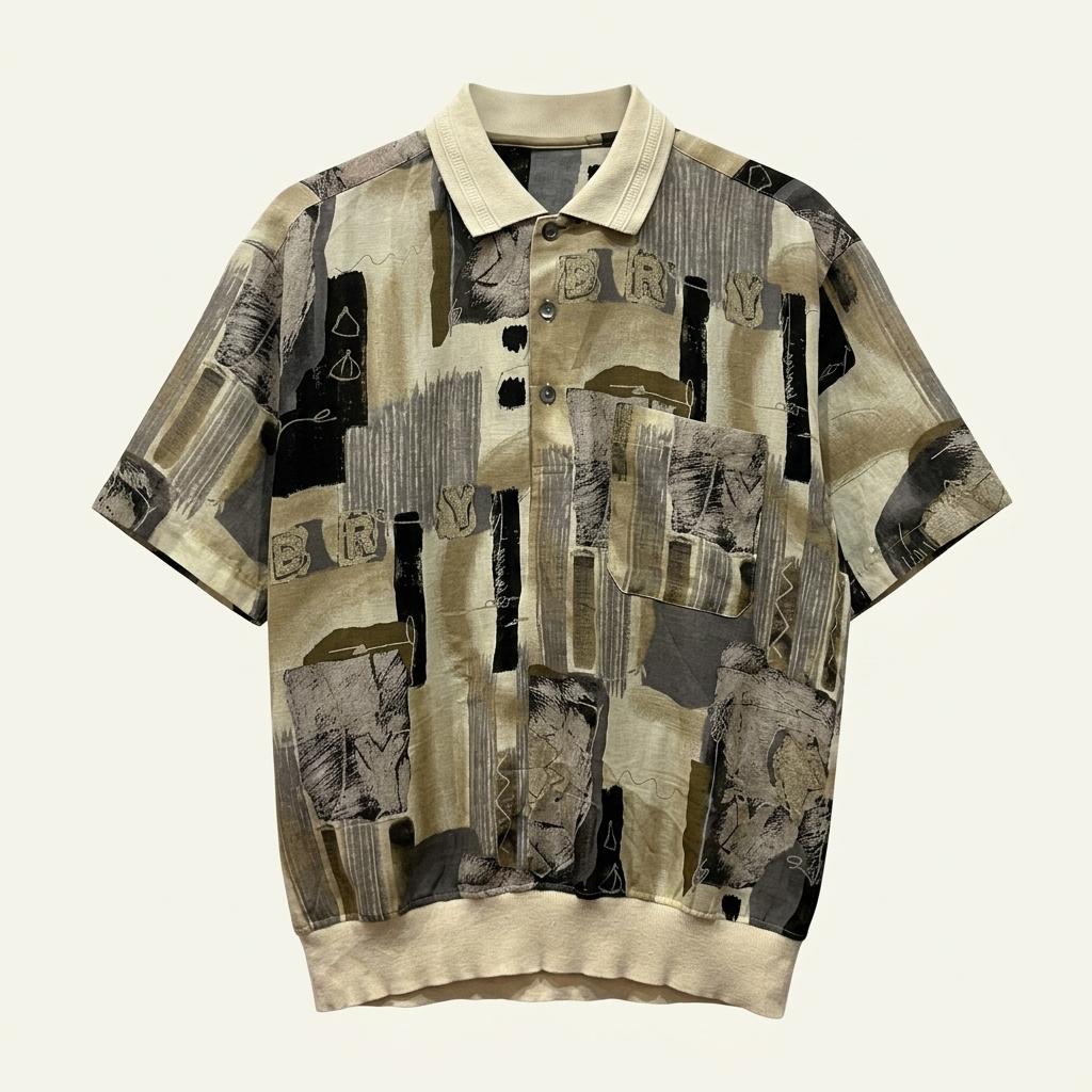 Rudolph Valentino 니팅 PK티셔츠 카라티 Made in JAPAN 1