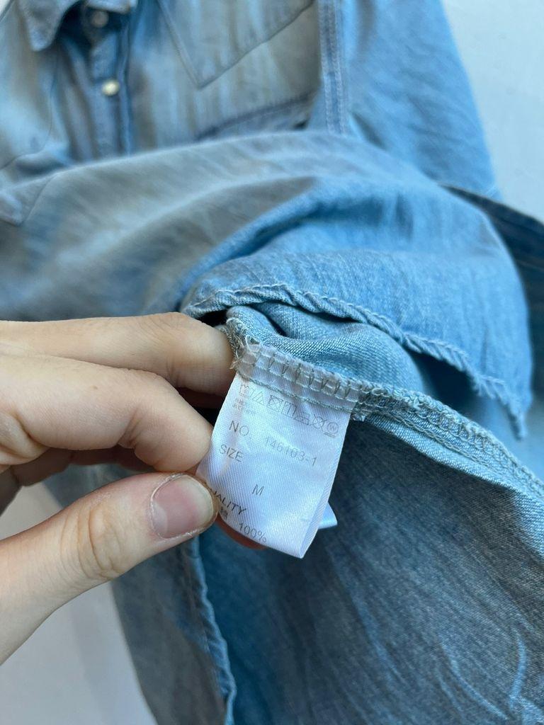 일본빈티지 A Clothing 웨스턴 반팔 데님 셔츠 6