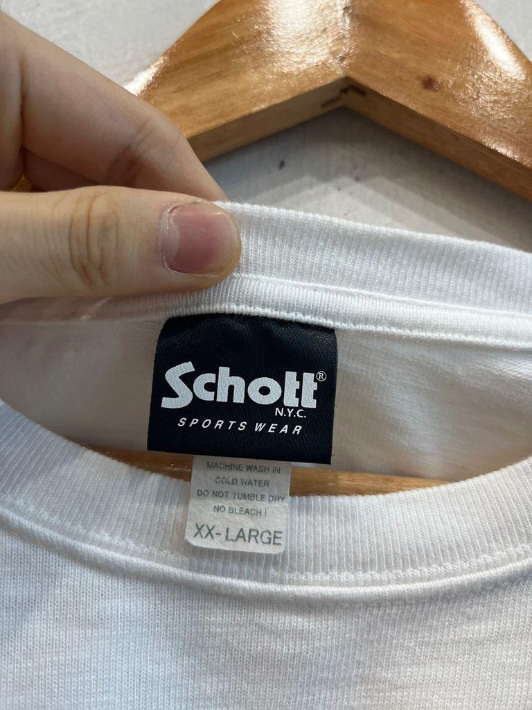 Schott 쇼트 롱슬리브 XXL 7