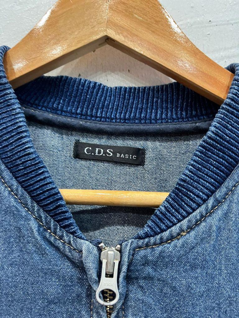 일본빈티지 CDS basic 데님 블루종 자켓 우먼즈 3