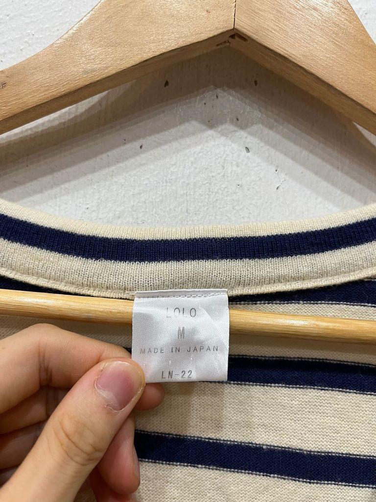 LOLO 스트라이프 울 가디건 Made in JAPAN 4