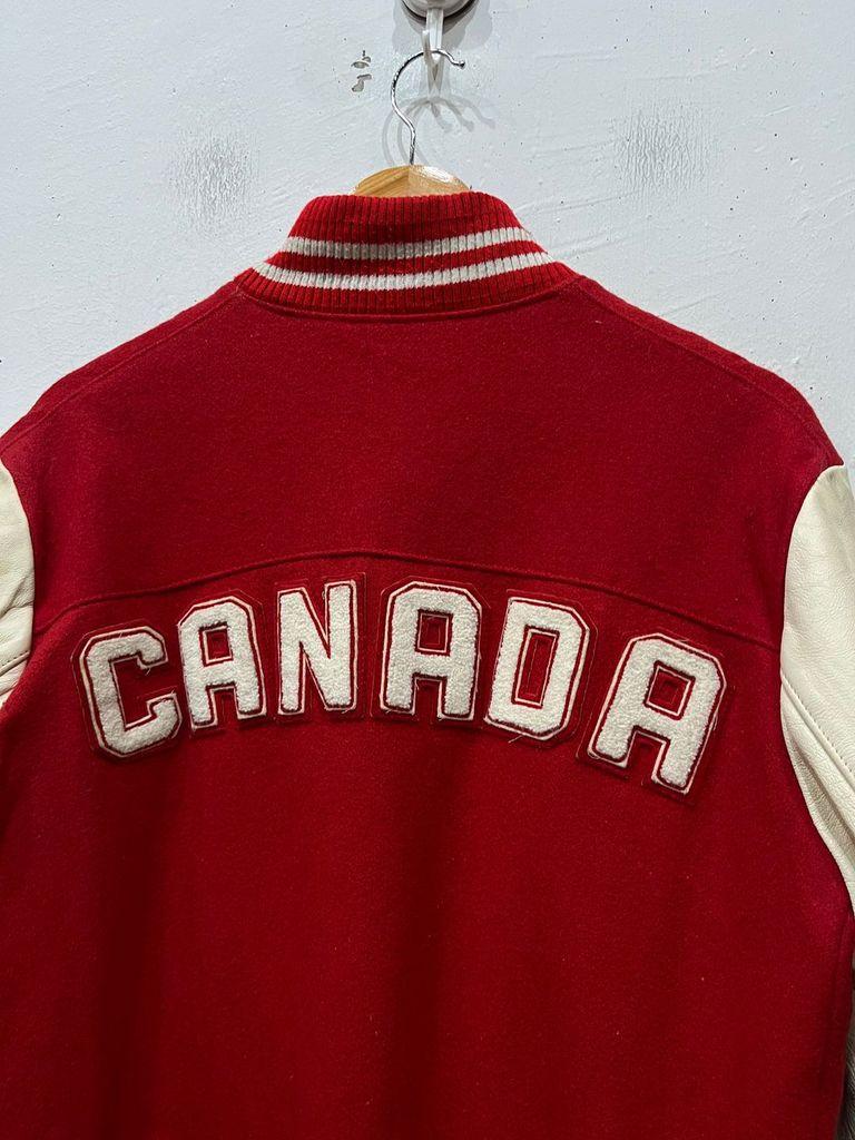 80s ROOTS 루츠 캐나다 레터맨 바시티 자켓 Made in CANADA 5