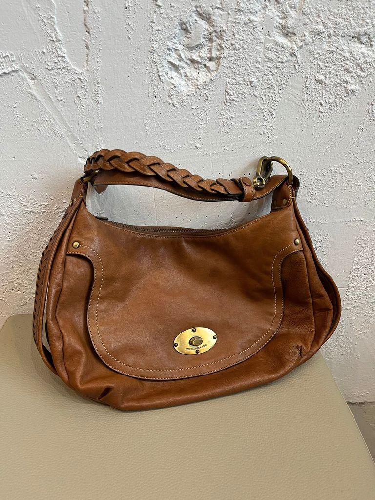 ANNE KLEIN 레더 숄더백 2
