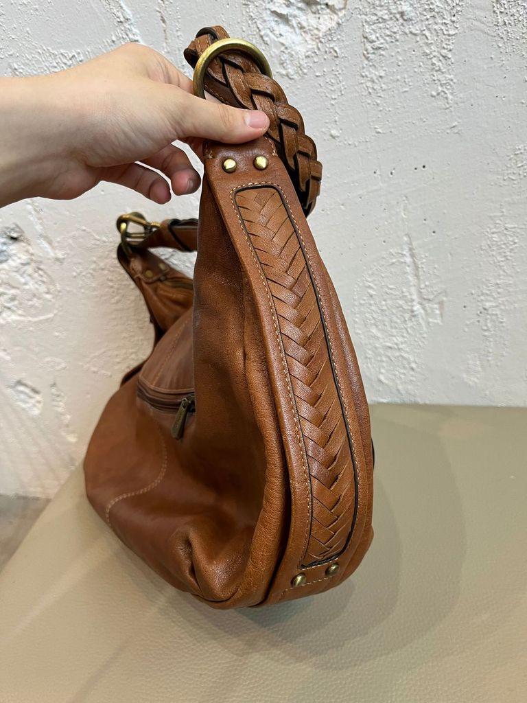 ANNE KLEIN 레더 숄더백 6