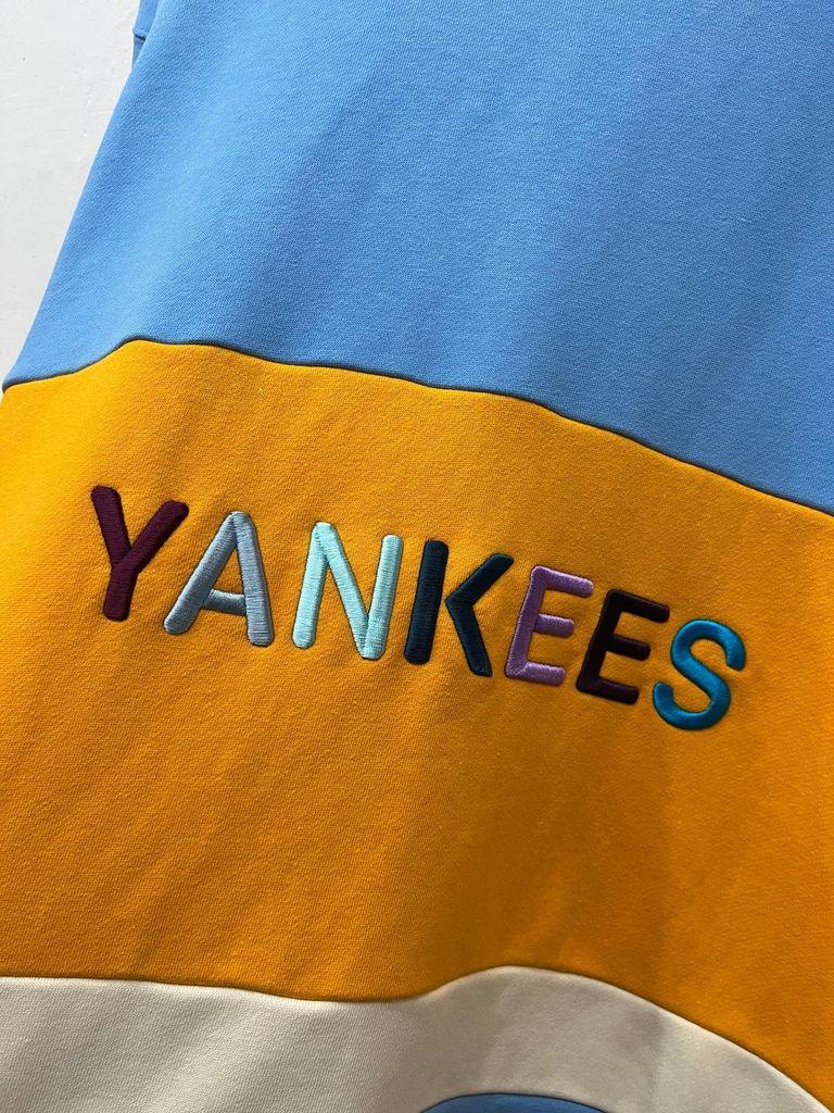 MLB 양키즈 컬러블럭 맨투맨 스웻셔츠 3