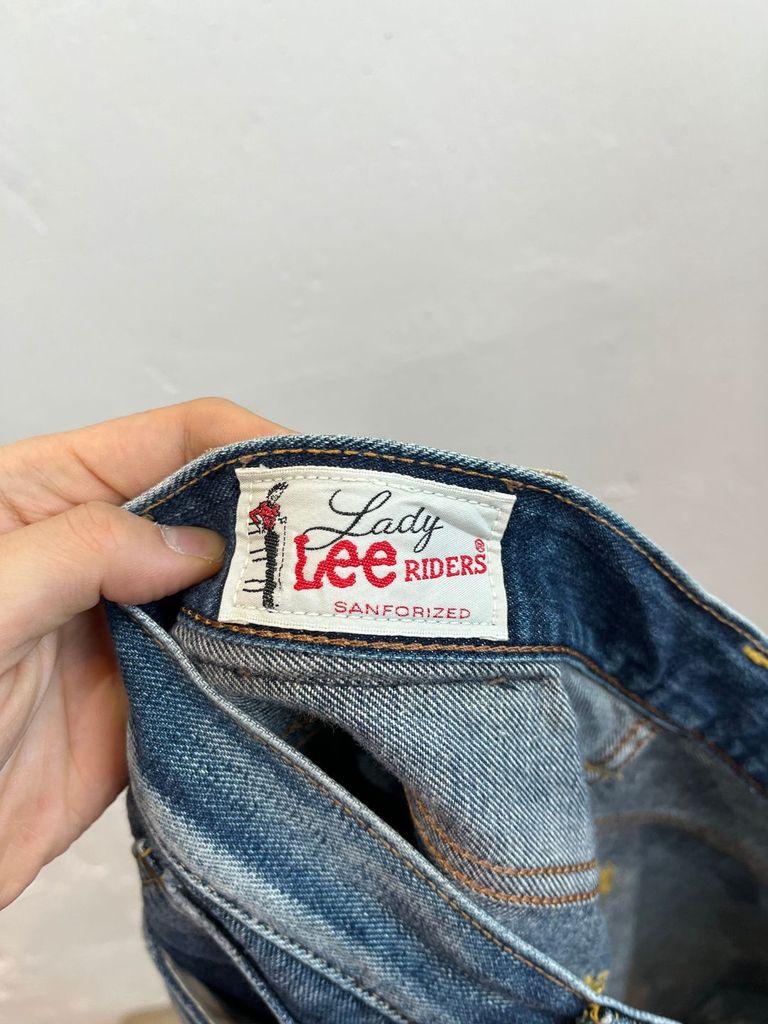 Lee 워시드 데님팬츠 우먼즈 Made in JAPAN 7
