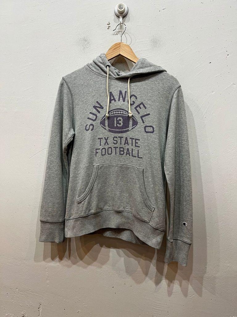 챔피온 재팬 풋볼 후드티 그레이 2