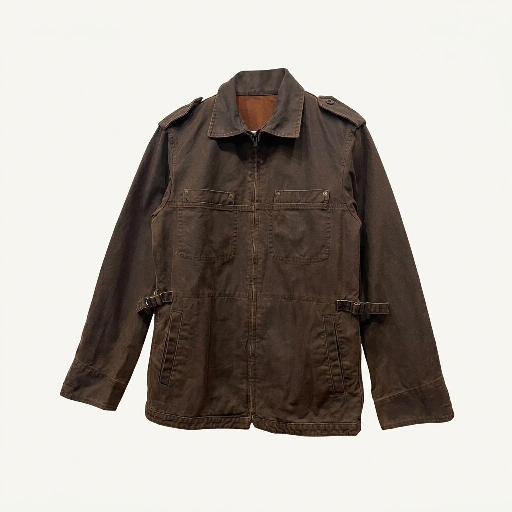 TETE HOMME 코팅 데님 자켓 Made in JAPAN 1