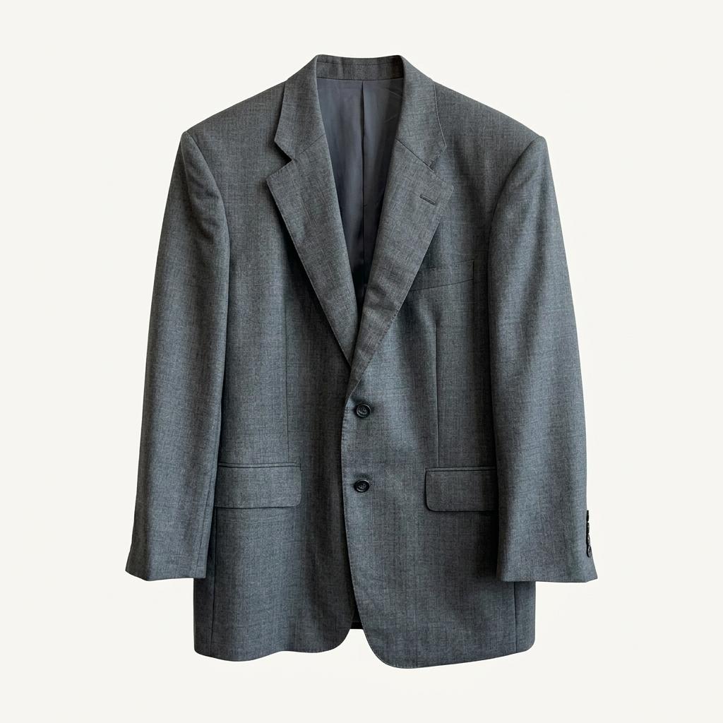 닥스 퓨어울 블레이저 자켓 그레이 Made in JAPAN 1