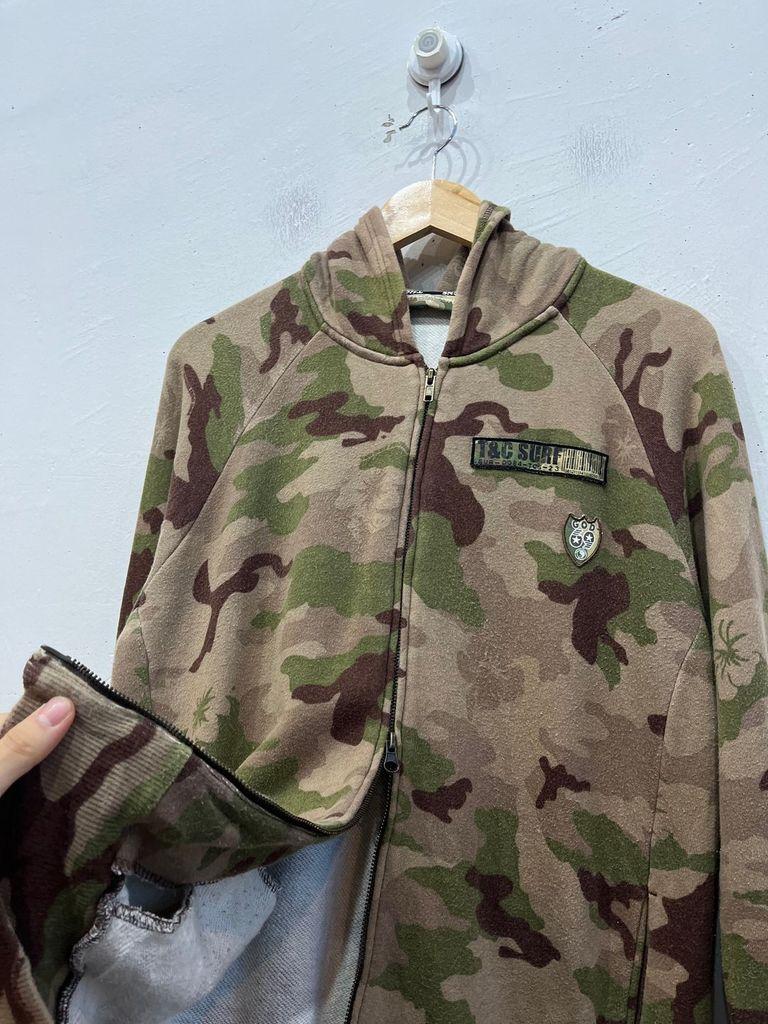 T&C Surf Design 밀리터리 카모플라쥬 후드집업 4