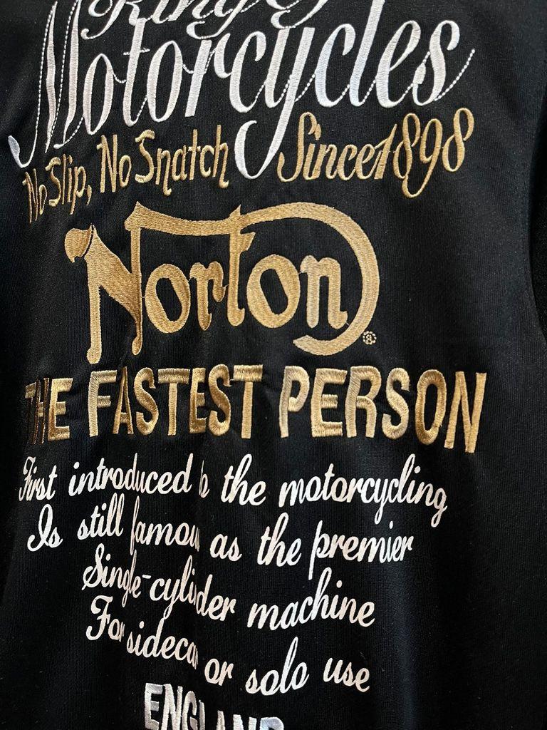 NORTON 모터사이클 트랙탑 져지 M 5