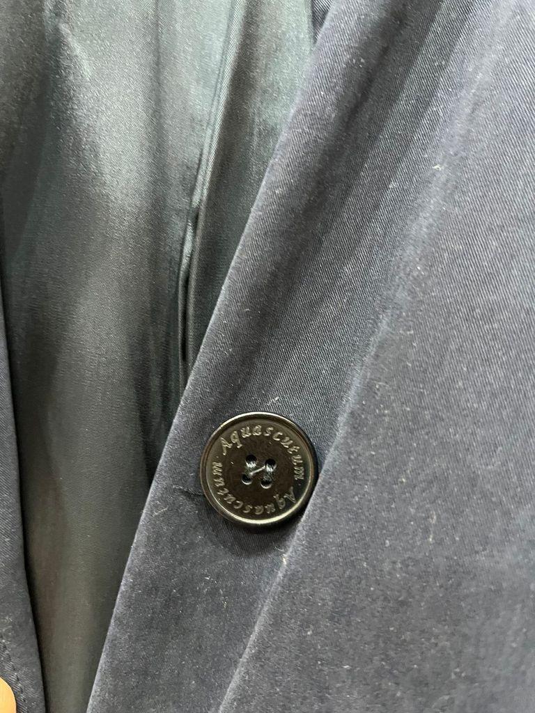 아쿠아스큐텀 트렌치코트 네이비 우먼즈 Made in ENGLAND 7