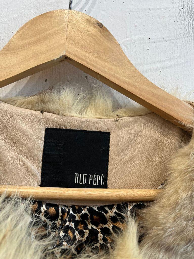 BLU PEPE 양가죽 폭스퍼 베스트 7