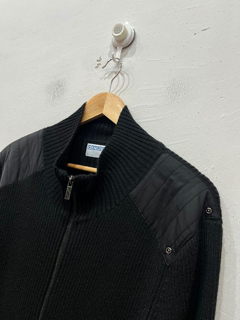 리바이스 DENIZEN 숄더패치 골지 니트집업 블랙 XL 4