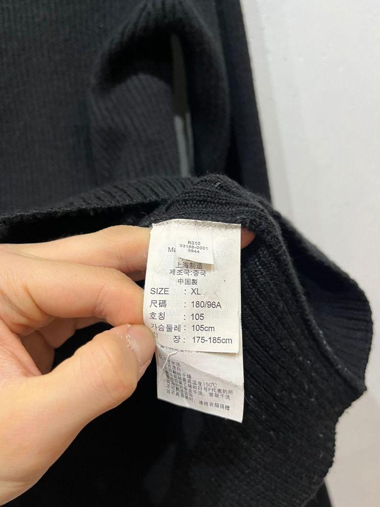 리바이스 DENIZEN 숄더패치 골지 니트집업 블랙 XL 8