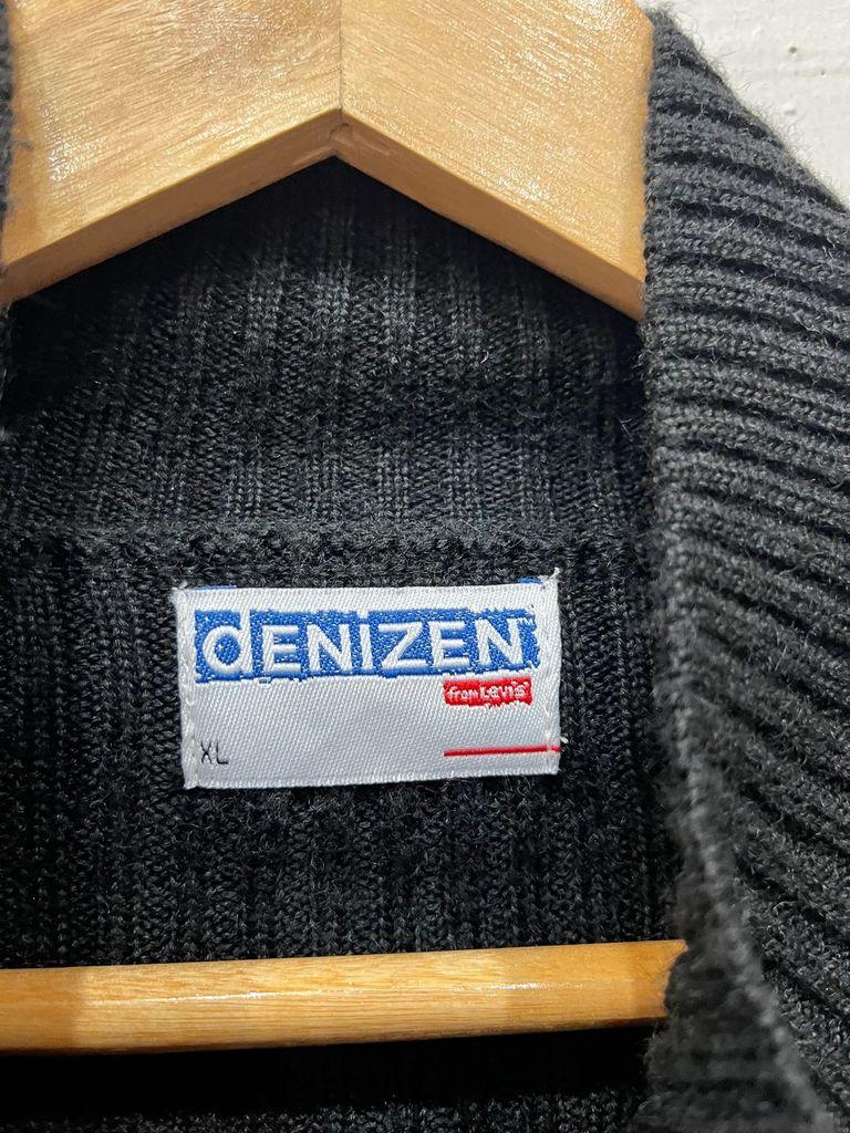리바이스 DENIZEN 숄더패치 골지 니트집업 블랙 XL 6
