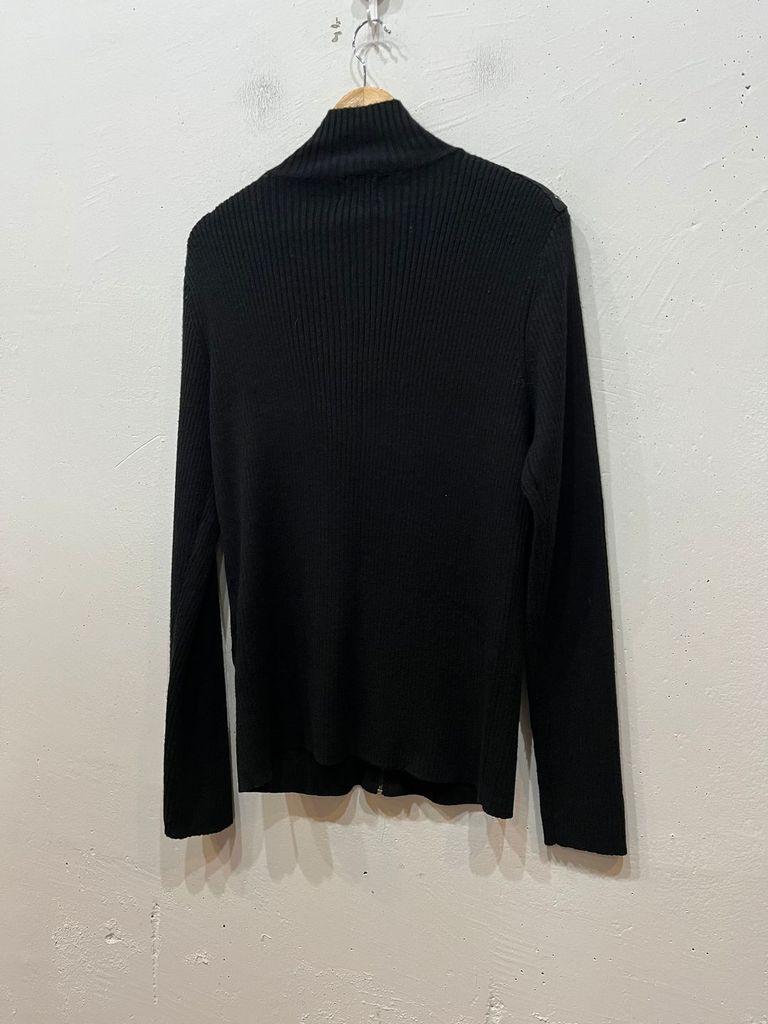 리바이스 DENIZEN 숄더패치 골지 니트집업 블랙 XL 3