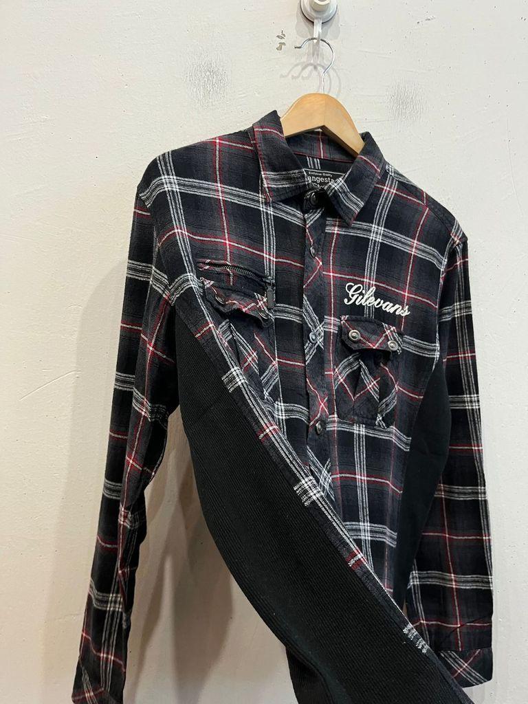 Grangesta Standard 자수 레터링 체크셔츠 6