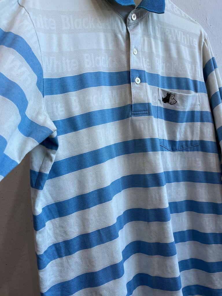 블랙앤화이트 골프 긴팔 카라티 MADE IN JAPAN (M) 5
