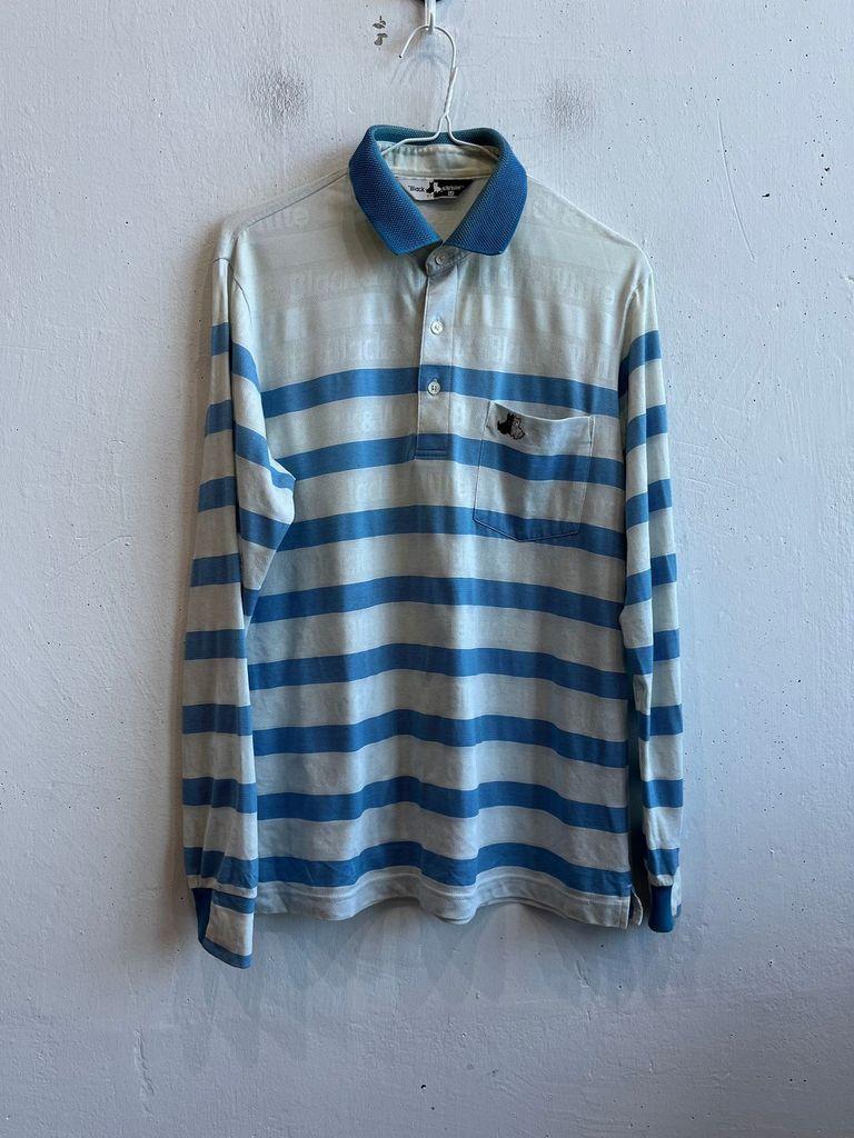 블랙앤화이트 골프 긴팔 카라티 MADE IN JAPAN (M) 2